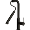 Смеситель CERSANIT для кухни FLAVIS однорычажный, черный 68240